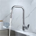 АЛЬФА смеситель для кухни с вытяжным изливом AQ1984CR
