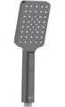 ЛИРА ручной душ Select 80 3 jet, матовый черный AQ2005MB