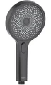ОБЕРОН ручной душ Select 130 3 jet, матовый черный AQ2007MB