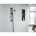 КЛАССИК душевой гарнитур 1jet 65 см, матовый черный AQ2020MB