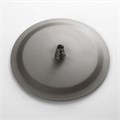 круглый верхний душ 300*2 мм, оружейная сталь AQ2075BGM