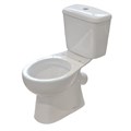 КАИР Унитаз напольный с бачком 660*360*720, косой выпуск, сиденье из полипропилена, крепеж(ПРОДАЖА ИЗ НАЛИЧИЯ) AQ2780-00