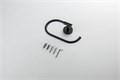 ОБЕРОН полотенцедержатель овальный, матовый черный AQ4221MB