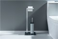 ЛИБРА держатель туалетной бумаги с ершиком напольный AQ4331CR