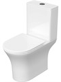 Унитаз напольный, безободковый Aquatek Optima 665x345x775 AQ4412-00