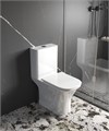 Унитаз напольный, безободковый TORNADO, Aquatek Optima T Square, 655х340х795 AQ4421-00