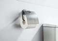 БЕТТА бумагодержатель с крышкой, оружейная сталь AQ4609BGM
