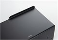 ЛИБРА бумагодержатель с полкой, матовый черный AQ4929MB
