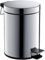 корзина для мусора с педалью, 5л, полир. хром AQ4991CR