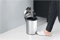 корзина для мусора с педалью, 5л, полир. хром AQ4991CR