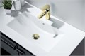 сливной набор для раковины Push-open с переливом, крышка круглая, полир. золото AQ6002PG