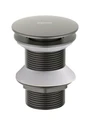 сливной набор для раковины Push-open без перелива, оружейная сталь AQ6003BGM