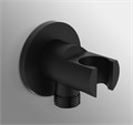 BC807XG IDEALRAIN Держатель с подключением душевой лейки 1/2", цилиндрический дизайн BC807XG