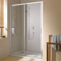 CADA XS CK G2L 12020 VPK 2-створ. раздвижная дверь 1170-1210/2000 с фикс.панелью слева, стекло прозр. ESG Clean CKG2L12020VPK