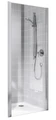 CADA XS CK TWD 02520 VPK Боковая стенка для комбинации с дверью 220-270/2000, профиль серебро/глянец + стекло прозрачное ESG с покрытием CADAClean CKTWD02520VPK
