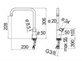 CUCI смеситель для кухни CU92813CR