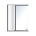 BALATON - 65 Зеркало-шкаф левый, комб. серый BAL-04065-01-01Л