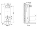 E21770RU-00 VOX Комплект: унитаз c инсталляцией 40 см, сиденье тонкое микролифт, клавиша хром (E33131RU+EDM102+E20142+E4316-CP) E21770RU-00