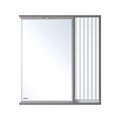 BALATON - 75 Зеркало-шкаф правый, комб. серый BAL-04075-01-01П