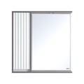 BALATON - 80 Зеркало-шкаф левый, комб. серый BAL-04080-01-01Л