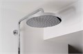 E26237-CP ATOM Колонна для ванны и душа с термостатом, поворотным изливом, круглым верхним и ручным душем, хром E26237-CP