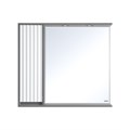 BALATON - 90 Зеркало-шкаф левый, комб. серый BAL-04090-01-01Л
