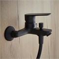 OSCAR смеситель для ванны матовый черный E29844-BL