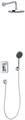 Set 8 в 1 (98699D-NF + E98714-CP + E10039-CP + E21760-CP + 8466D-CP + E21756-CP + E8465-CP + E75206-CP) душевой комплект E30759-CP