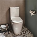 E33127-0 ALEO/SOPRANO Сиденье тонкое из термодюропласта с микролифтом и металлическими креплениями, легкое снятие, белый E33127-0