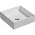Delta Pure накладная раковина, тонкая керамика, 39*39 E90011-0