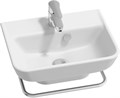 EGH112-00 STRUKTURA  Рукомойник 45x35 с отв.для смесителя,сл.пер.,белый EGH112-00