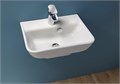 EGH112-00 STRUKTURA  Рукомойник 45x35 с отв.для смесителя,сл.пер.,белый EGH112-00