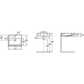 EVT112-00 SULLY Накладная раковина-чаша, 50х40 см, подходит к мебели TOLBIAC, белая EVT112-00