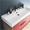 EXBJ112-00 VIVIENNE Керамическая раковина 100х46 см, белая EXBJ112-00