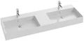VIVIENNE Двойная раковина 140x46 см. белый EXX112-00