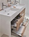 VIVIENNE Двойная раковина 140x46 см. белый EXX112-00