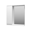 BALATON - 75 Зеркало-шкаф левый, белый BAL-04075-01-Л