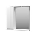 BALATON - 80 Зеркало-шкаф левый, белый BAL-04080-01-Л