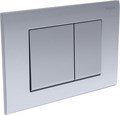 KDI-0000011 (001C) Панель смыва Хром матовая (клавиши квадрат) KDI-0000011