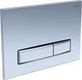 KDI-0000024 (009C) Панель смыва Slim Хром матовый (клавиша прямоугольная) KDI-0000024