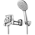"PRAMEN" Смеситель для ванны с коротким изливом, хром LM3314C