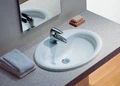 Раковина Jacob Delafon Patio E4155-00 56 х 43 см врезная сверху E4155-00