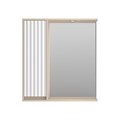 BALATON - 75 Зеркало-шкаф левый, комб. бежев. BAL-04075-03-01Л