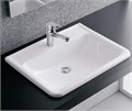 PRO A 1396.1.000.104.1 раковина 560 x 440 x 20 mm на столешницу 8.1396.1.000.104.1