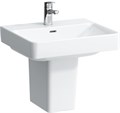 PRO S  Раковина 700 x 465 x 95 mm, 1 отверстие для смесителя по центру, цвет белый 8.1096.7.000.104.1