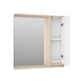 BALATON - 80 Зеркало-шкаф правый, комб. бежев. BAL-04080-03-01П