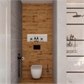 R0121A6 OLEAS™ M2 Механическая панель смыва (черная) R0121A6