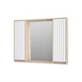 BALATON -100 Зеркало-шкаф, комб. бежев. BAL-04100-03-01