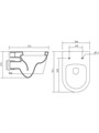 (рама AQUATEK Standard INS-0000012+ кркпеж KKI-0000002+клавиша KDI-0000071+унитаз БЕТТА AQ1253W-00 с тонким сиденьем sc) SET AQUATEK БЕТТА-071 4в1