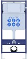 (рама AQUATEK Standard INS-0000012(без клавиши и крепежа)+унитаз ЕВРОПА AQ1901-00 с тонким сиденьем soft-close Set AQUATEK ЕВРОПА